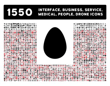 Egg Icon and More Interface, Business, Tools, People, Medical, Awards Flat Vector Icons