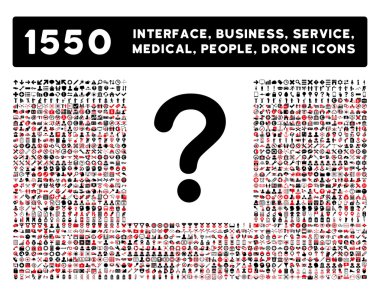 Soru simgesi ve daha fazla arabirim, iş, araçlar, insanlar, tıbbi, düz vektör simgeler Ödülleri