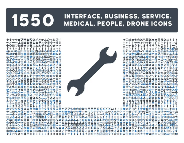 Interface, Entreprise, Outils, Personnes, Médical, Prix Glyph Icônes — Image vectorielle