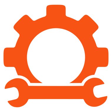 Hizmet araçlar simgesi