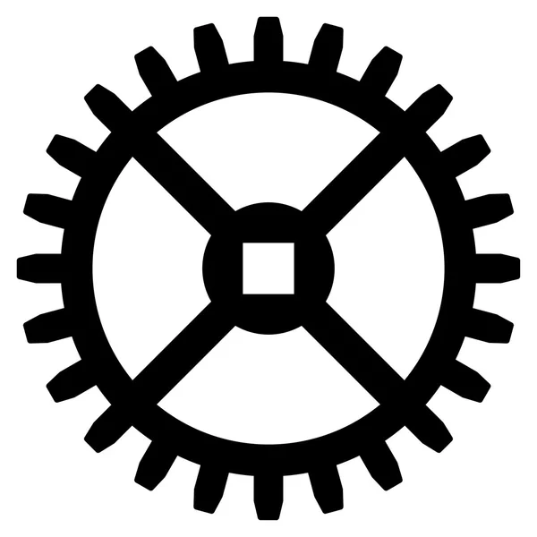 Uhr Getriebesymbol — Stockvektor