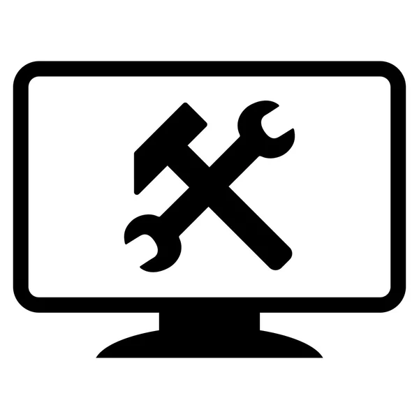 Icona Impostazioni desktop — Vettoriale Stock