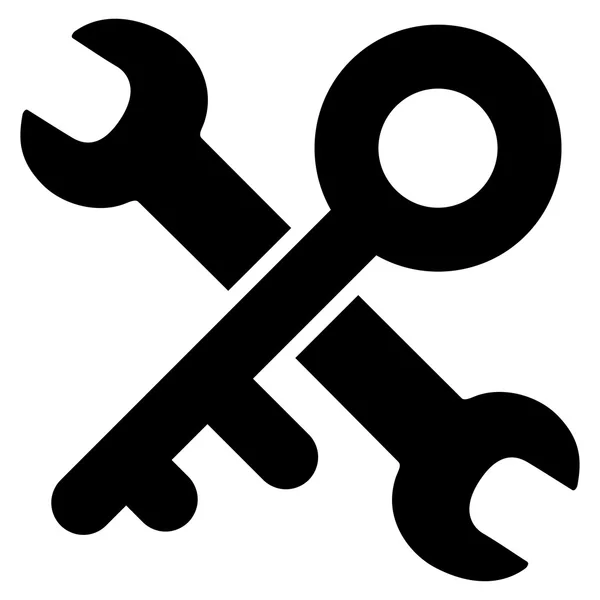 Ícone de ferramentas-chave — Vetor de Stock