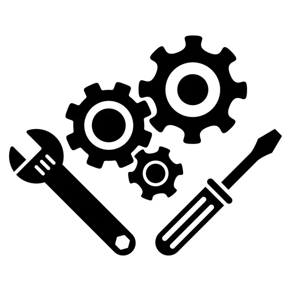 Ikona nástroje pro mechaniky — Stockový vektor
