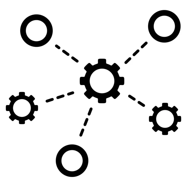 Icône Relations de service — Image vectorielle