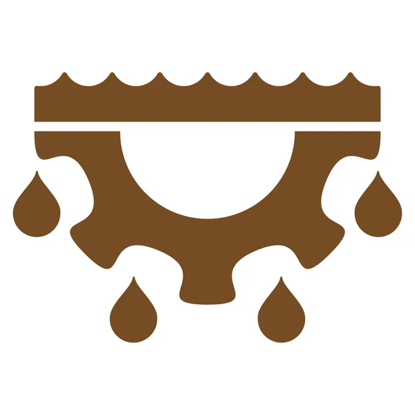 Икона водного обслуживания — стоковый вектор