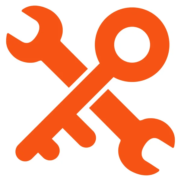 Ícone de ferramentas-chave — Vetor de Stock