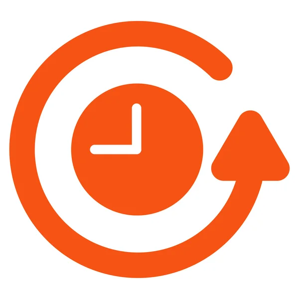 Restaurar icono del reloj — Vector de stock