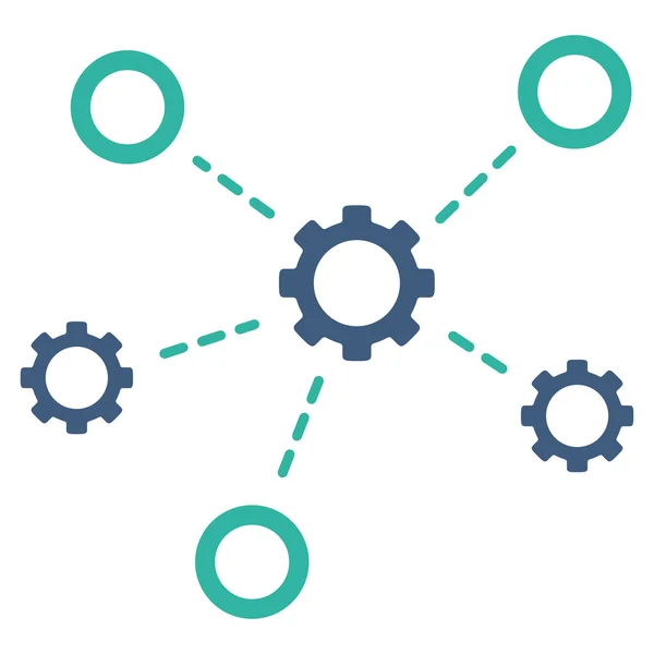 Ícone de relações de serviço —  Vetores de Stock