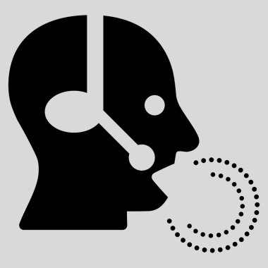 Operatör konuşma simgesi