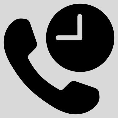 Telefon saat simgesini