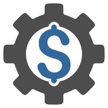 Geliştirme maliyet düz simgesi