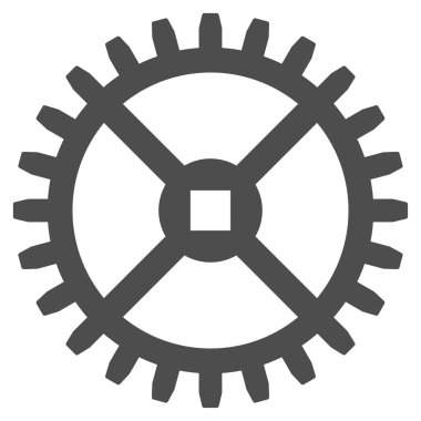 Saat vites düz simgesi