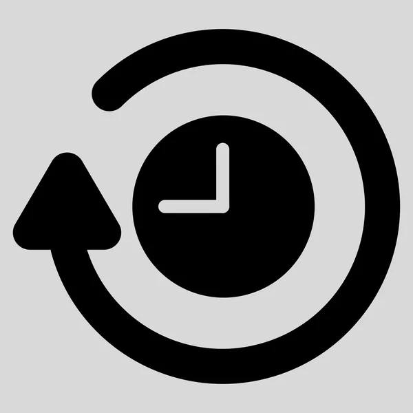 Répéter l'icône de l'horloge — Image vectorielle