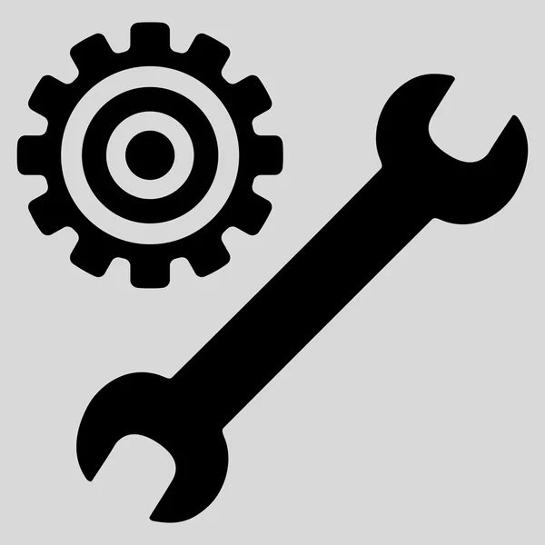 Service Tools flache Ikone — Stockvektor