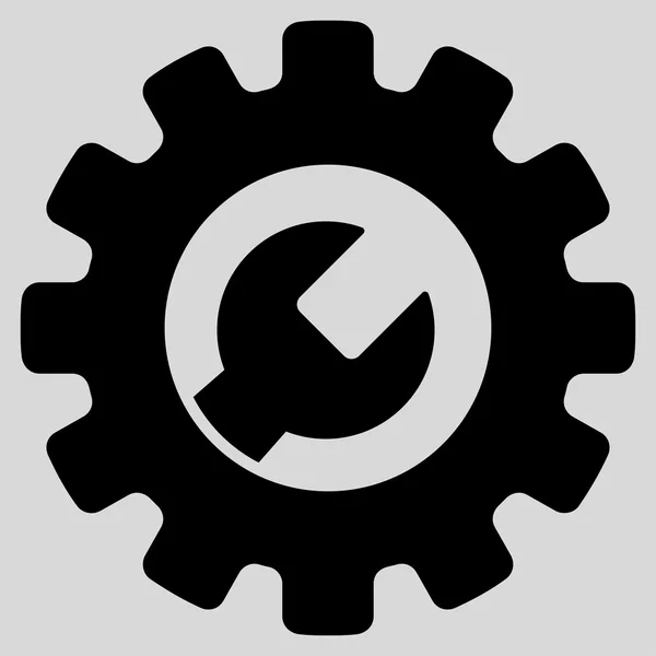 Service Tools platte pictogram — Stockvector