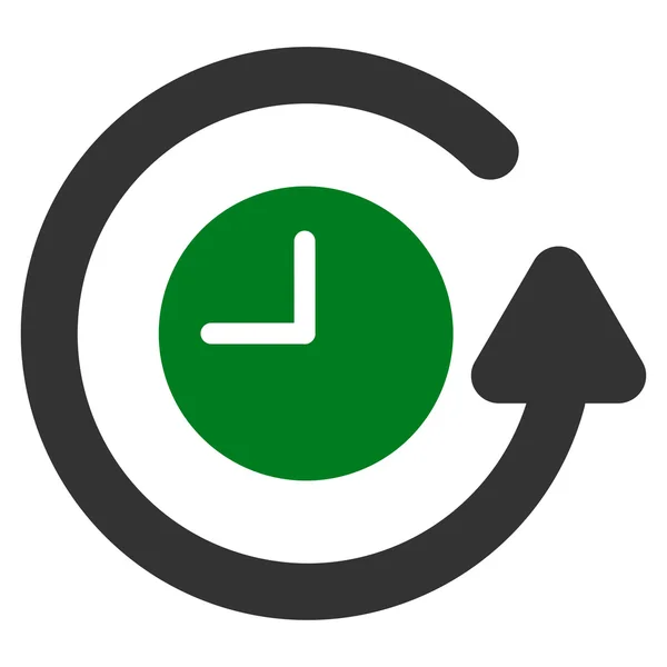 Uhr-Symbol wiederherstellen — Stockvektor