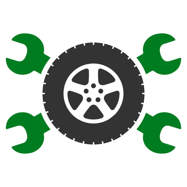 Icona servizio pneumatici — Vettoriale Stock