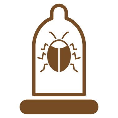 Hata koruma düz simgesi