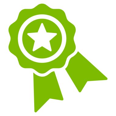 Kalite mühür düz simgesi