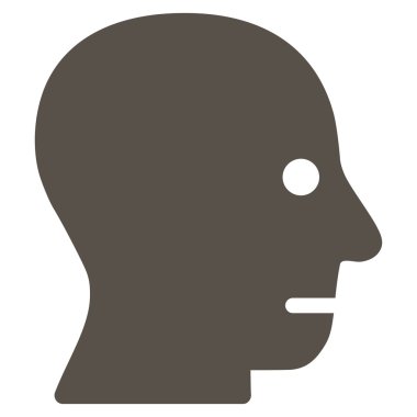 Hasta baş düz simgesi