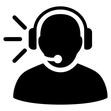 Operatör ileti düz simgesi