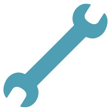 Düz İngiliz anahtarı simgesini