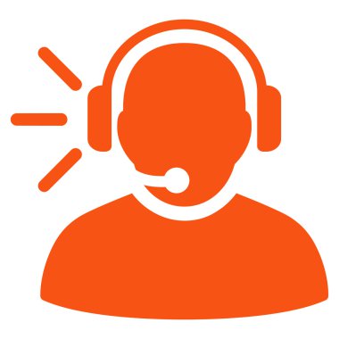 Operatör ileti düz simgesi