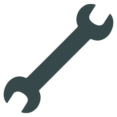 Düz İngiliz anahtarı simgesini