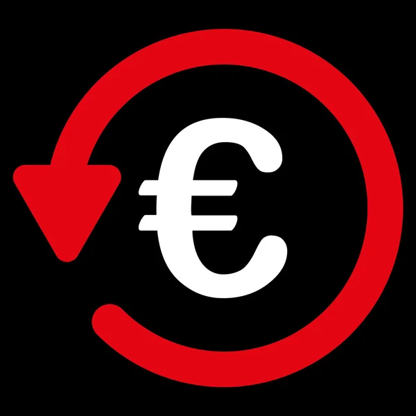 Euro-Rabatt-Symbol — Stockvektor