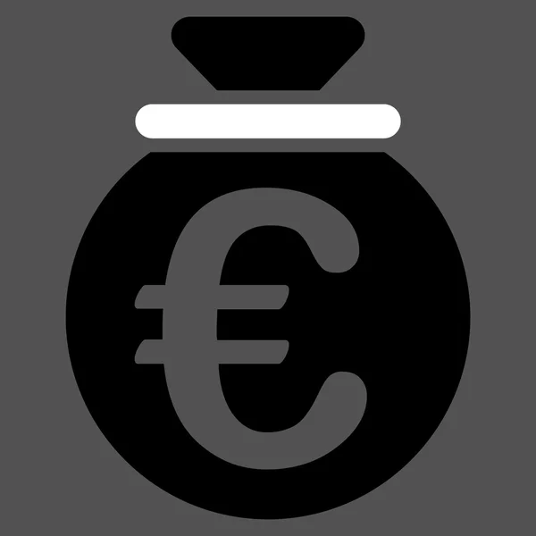 Euro alap ikon — Stock Vector