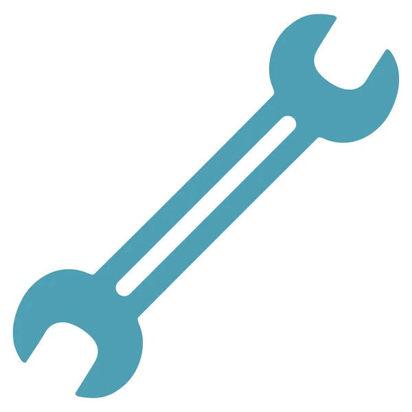 Llave Icono plano — Vector de stock