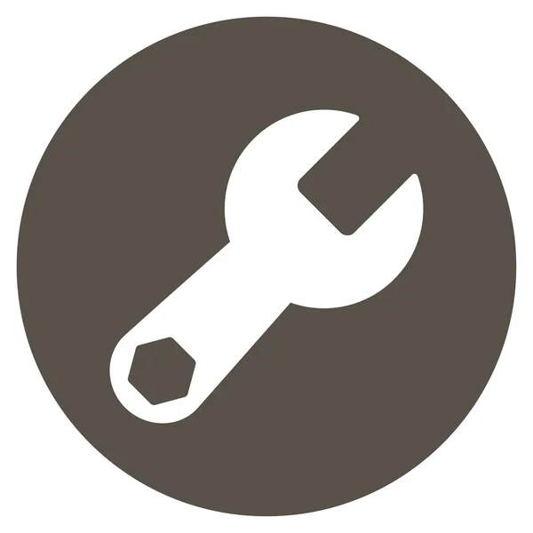 Ikon Datar Wrench - Stok Vektor