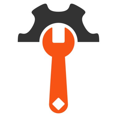 Hizmet araçlar simgesi