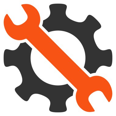 Hizmet araçlar simgesi