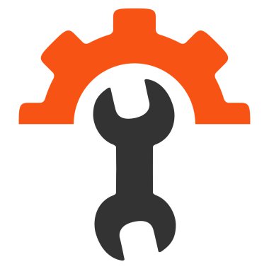 Hizmet araçlar simgesi