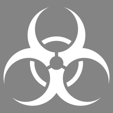 Biyolojik tehlike vektör simgesi