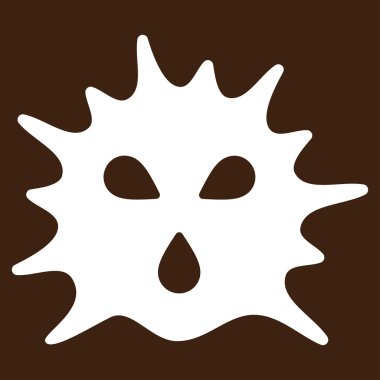 Virüs yapısı vektör simgesi