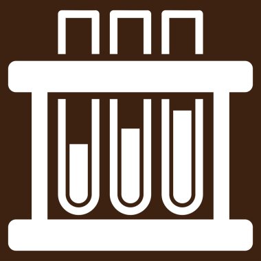 test tüpleri vektör simgesi