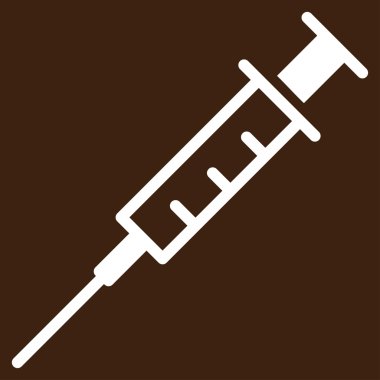 Boş şırınga vektör simgesi