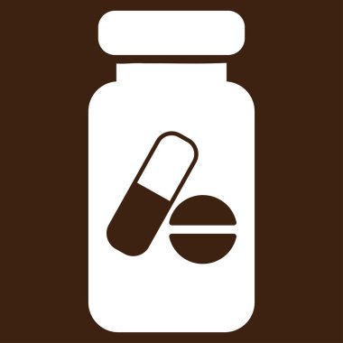 Uyuşturucu Phial vektör simgesi