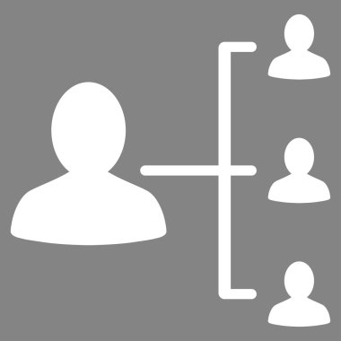 Hasta ilişkileri vektör simgesi