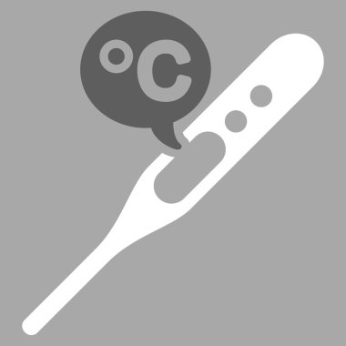 Celsius sıcaklık vektör simgesi