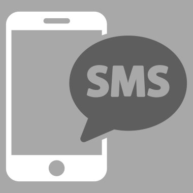 Telefon Sms vektör simgesi