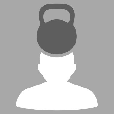 Hasta stres vektör simgesi