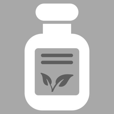 Doğal ilaçlar vektör simgesi