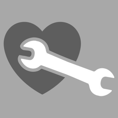 Kalp ameliyatı vektör simgesi