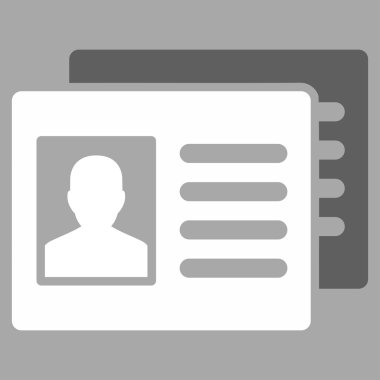 Hasta hesapları vektör simgesi