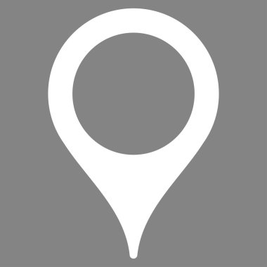 Harita işaretleyici vektör simgesi