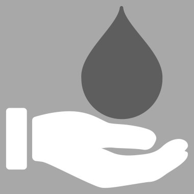 Bağış kan vektör simgesi